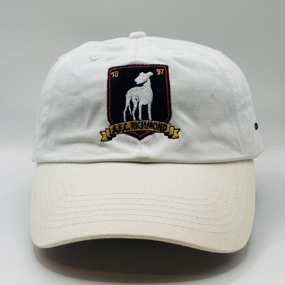 Ted Lasso A.F.C. Richmond Hat Cap Adjustable Strapback White Gray